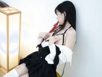 Girl Order Xiko JK Tất Trắng Kiềm Chế