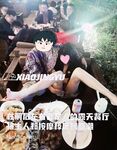 The top cuckold Twitter human high-quality promiscuous couple [Little Whale] privately filmed, Ziwei exposed in front of the waiter in the open-air restaurant bar, PUA entered the men's toilet while walking the dog from behind, the whole process was h