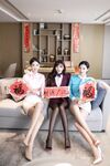 Xiuren.com, 세 명의 소녀 Lu Xuanxuan, Tang Anqi 및 An Ran이 새해를 축하하기 위해 공동 제작