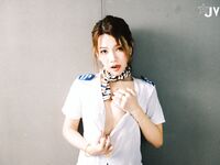 Kunna-[JVID] Super straight ponytail stewardess