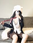 Collection of views of the top goddess Qianyue Jiang with the best figure and long legs
