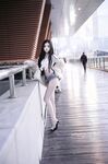Model muda terbaik Long Xueer dari Xiuren.com dan gambar peribadinya bersama jurugambar.
