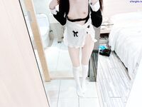 五星推荐白瘦萝莉【呆呆兽】定制裸舞视频合集