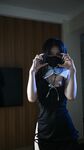 Hashimoto Ketumbar hitam putih double stoking nun