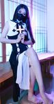 Hashimoto Ketumbar hitam putih double stoking nun