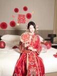 Dou Niang-Lee Shi-Chú rể và cô dâu