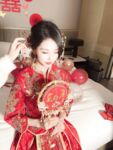 Dou Niang-Lee Shi-Chú rể và cô dâu