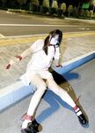 Dewi kecantikan sekolah mendedahkan jalangnya yang cantik dan berbentuk baik [telinga kecil].