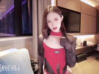 คอลเลกชันของ Guangzhou TS สุดหล่อ [Peach Acridine] ที่ดูเหมือน A'Zhu กำลังมีเซ็กส์กับแฟนสาวของเจ้าของการเงิน
