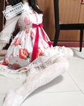 Gadis sekolah yang seksi dan tulen [Tangtang tidak mahu bangun] Penggambaran peribadi Strawberry Lolita yang seksi