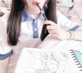 TwitterLolita [Cô bé không cao] Những bức ảnh riêng tư dễ thương, với làn da trắng mịn, bộ ngực lớn và bên ngoài âm hộ màu hồng, cô ấy là một cô gái ngoan trong mắt giáo viên và các bạn cùng lớp, nhưng ở nhà cô ấy lại là một con điếm nhỏ