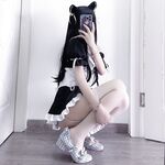 The most beautiful girl with 210,000 followers on Twitter squirts the Loli Princess [Rabbit Loves Squirting]. Subscribe to private photos, and she can be salty or sweet in various uniforms and expose props Ziwei outdoors in front of people.