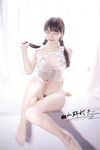 摄影大咖【山野村夫】御用模特，推特顶级高颜女神【广深虾酱】露脸私拍完整集，打炮自慰清纯外表下如此反差