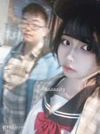 推特13万粉萝莉风coser可盐可甜TS娘【小舞酱】露脸私拍，嗲声嗲气3P前后夹击直男最爱