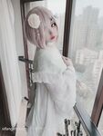 推特13万粉萝莉风coser可盐可甜TS娘【小舞酱】露脸私拍，嗲声嗲气3P前后夹击直男最爱