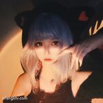 推特13万粉萝莉风coser可盐可甜TS娘【小舞酱】露脸私拍，嗲声嗲气3P前后夹击直男最爱