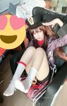 Twitter蘿莉〖英梨梨〗極品美女女神 表面看起來挺文靜，私下騷出水，粉嫩私處道具紫薇挑逗