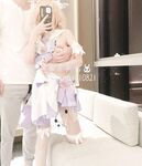 Si Ke Yujie, ang pinakamataas na diyosa ni Loli [Ginger Tutu], ang iyong diyosa, ang aking asong babae~ Kung mas pinahiya ang maliit na aso, mas gusto niya ito, at natagos ng malaking titi na tatay