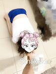 推特頂級身材露出狂人少女嫩妹【Smaxskin】私拍，宜家全裸露出母狗式調教啪啪啪無套內射無毛嫩穴