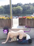 万人求购推特极品大奶长腿御姐【芙烈亚】私拍，公园地铁露出啪啪啪被炮友肏到奶子起飞