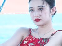 Xiweishaレッドモデル茂木希子のプーケット旅行で写真公開（4枚）