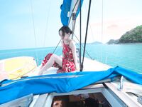 Xiweishaレッドモデル茂木希子のプーケット旅行で写真公開（4枚）