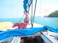 Xiweishaレッドモデル茂木希子のプーケット旅行で写真公開（4枚）