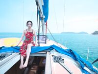 Xiweishaレッドモデル茂木希子のプーケット旅行で写真公開（4枚）