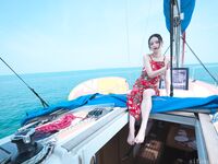 Xiweishaレッドモデル茂木希子のプーケット旅行で写真公開（4枚）