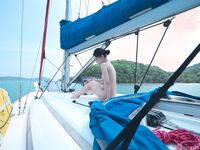 Xiweishaレッドモデル茂木希子のプーケット旅行で写真公開（4枚）