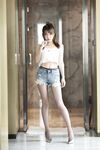 Douyu ASMR female anchor [Little Witch Luna] Luna de denim panties