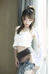 Douyu ASMR female anchor [Little Witch Luna] Luna de denim panties