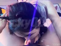 Twitter 172 九頭身で無敵の長い脚【LuckyQL777】猫メイドSVIP限定超卑猥シーン