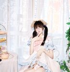청순하고 아름다운 소녀 "Jiang Zicai"가 복지 개인 사진 촬영에서 얼굴을 드러냈습니다. 순수하고 아름다운 꼬마 요정은 초법적 귀여운 꼬마 로리이며 무선으로 환상적 인 슈퍼 슈퍼 피규어입니다!