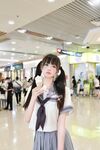 청순하고 아름다운 소녀 "Jiang Zicai"가 복지 개인 사진 촬영에서 얼굴을 드러냈습니다. 순수하고 아름다운 꼬마 요정은 초법적 귀여운 꼬마 로리이며 무선으로 환상적 인 슈퍼 슈퍼 피규어입니다!