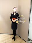 Twitter China Eastern Airlines flight attendant's best stewardess [Bean Niwan] Welfare private photoshoot, footjob and sex, the goddess is really horny, 170 perfect long legs and gun mount