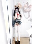 清純反差小母狗 Twitter蘿莉『aiko醬』福利私拍，清純淫盪切換只在一瞬間，清純小可愛背後是個渴望被灌滿的小母狗