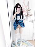 清純反差小母狗 Twitter蘿莉『aiko醬』福利私拍，清純淫盪切換只在一瞬間，清純小可愛背後是個渴望被灌滿的小母狗
