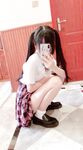 清純反差小母狗 Twitter蘿莉『蔡小熊』福利，可愛乖巧的小妹妹 怎麼能這么燒呢？一線天白虎嫩穴自己插出白漿