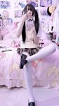 清純反差小母狗 Twitter蘿莉『蔡小熊』福利，可愛乖巧的小妹妹 怎麼能這么燒呢？一線天白虎嫩穴自己插出白漿
