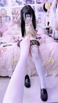 清純反差小母狗 Twitter蘿莉『蔡小熊』福利，可愛乖巧的小妹妹 怎麼能這么燒呢？一線天白虎嫩穴自己插出白漿