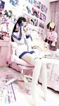 清純反差小母狗 Twitter蘿莉『蔡小熊』福利，可愛乖巧的小妹妹 怎麼能這么燒呢？一線天白虎嫩穴自己插出白漿