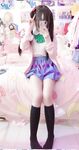 清純反差小母狗 Twitter蘿莉『蔡小熊』福利，可愛乖巧的小妹妹 怎麼能這么燒呢？一線天白虎嫩穴自己插出白漿