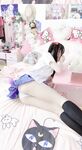 清純反差小母狗 Twitter蘿莉『蔡小熊』福利，可愛乖巧的小妹妹 怎麼能這么燒呢？一線天白虎嫩穴自己插出白漿