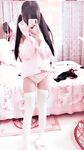 清純反差小母狗 Twitter蘿莉『蔡小熊』福利，可愛乖巧的小妹妹 怎麼能這么燒呢？一線天白虎嫩穴自己插出白漿
