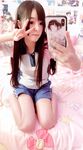 清純反差小母狗 Twitter蘿莉『蔡小熊』福利，可愛乖巧的小妹妹 怎麼能這么燒呢？一線天白虎嫩穴自己插出白漿