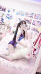清純反差小母狗 Twitter蘿莉『蔡小熊』福利，可愛乖巧的小妹妹 怎麼能這么燒呢？一線天白虎嫩穴自己插出白漿