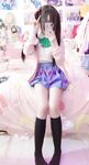 清純反差小母狗 Twitter蘿莉『蔡小熊』福利，可愛乖巧的小妹妹 怎麼能這么燒呢？一線天白虎嫩穴自己插出白漿