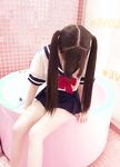 清純反差小母狗 Twitter蘿莉『蔡小熊』福利，可愛乖巧的小妹妹 怎麼能這么燒呢？一線天白虎嫩穴自己插出白漿
