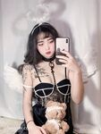 顶级露脸反差女神！推特S级身材刺青博主【jealous215】福利，坚挺奶子丰满翘臀各种不雅私拍